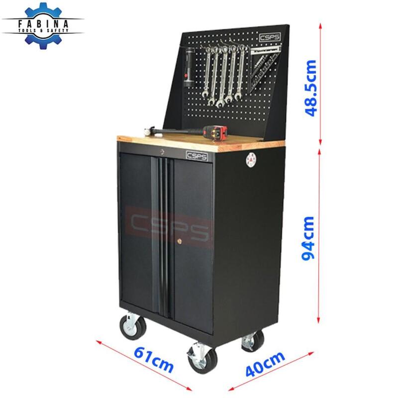 Review Tủ Dụng Cụ 61cm FABINA 1 Hộc Kéo Kèm Vách Lưới Và Bánh Xe Có Đáng Mua?